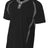 A4 Youth 2-Button Color Block Henley A4