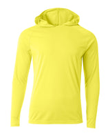 A4 Youth Long Sleeve Hooded Tee A4