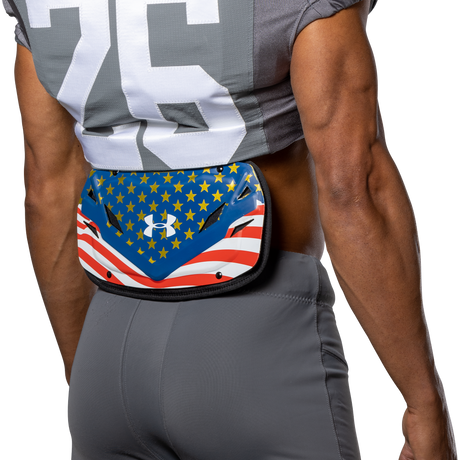 UA Mens Gameday Armour Backplate Under Armour