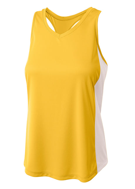 A4 Women's Pacer Singlet with Racerback A4