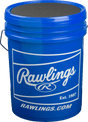 Rawlings 6 Gallon Youth Raised Seam Baseball/Bucket Combo - Includes 30 Baseballs Rawlings