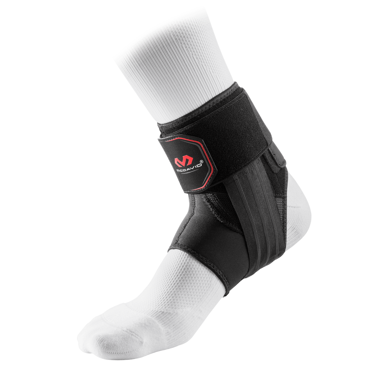 McDavid Phantom Ankle Brace with Advanced Strapping & Flex-Support Stirrup Stays McDavid