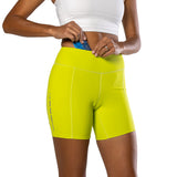 Nathan Womens Interval Bike Shorts 6" Nathan Sports