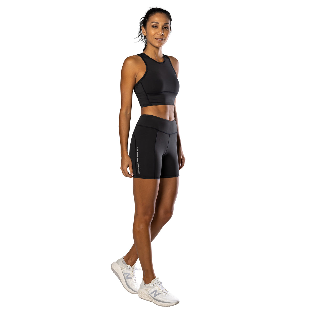 Nathan Womens Interval Bike Shorts 6" Nathan Sports