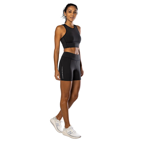 Nathan Womens Interval Bike Shorts 6" Nathan Sports
