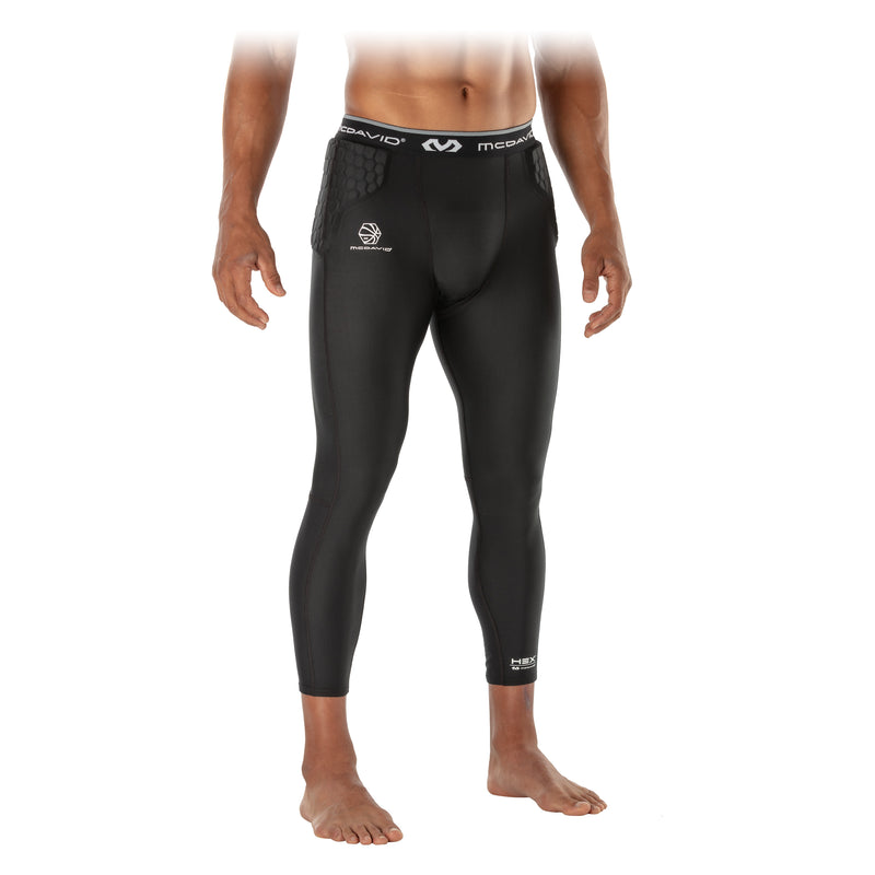 McDavid HEX Basketball 3/4 Tight with Hip & Tailbone Pads