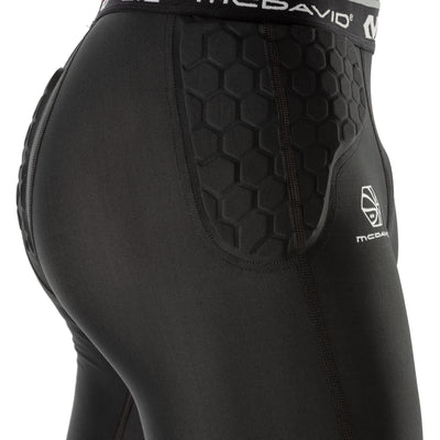 McDavid HEX Basketball 3/4 Tight with Hip & Tailbone Pads
