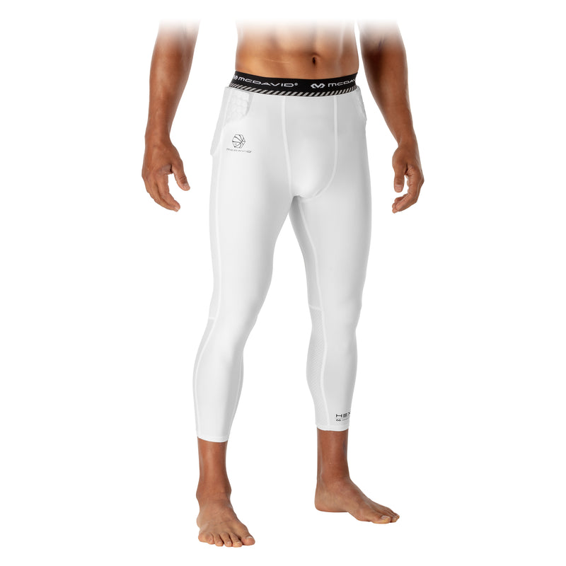 McDavid HEX Basketball 3/4 Tight with Hip & Tailbone Pads
