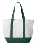 Liberty Bags Unisex Bay View Zippered Tote Liberty Bags