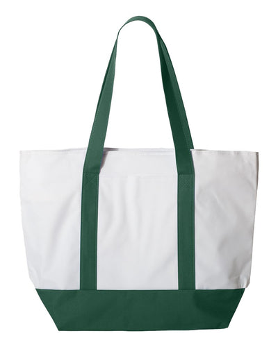 Liberty Bags Unisex Bay View Zippered Tote