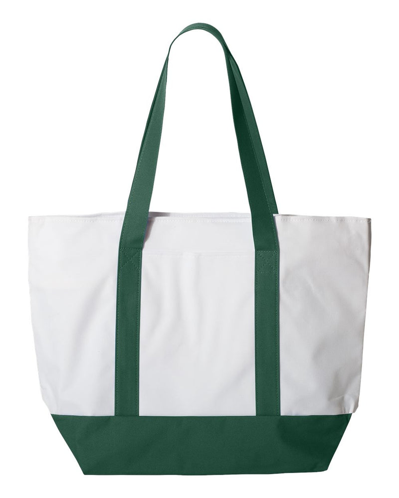 Liberty Bags Unisex Bay View Zippered Tote