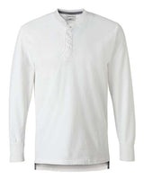 J. America Men's Vintage Brushed Jersey Henley J. America