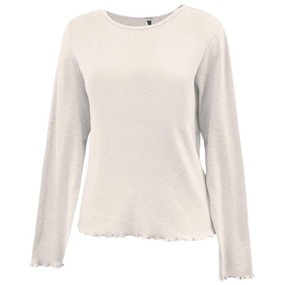 Pennant Women's Ruffle Crew