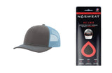 Richardson 112 Trucker Hat with NoSweat Hat Liner Combo
