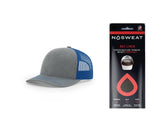 Richardson 112 Trucker Hat with NoSweat Hat Liner Combo