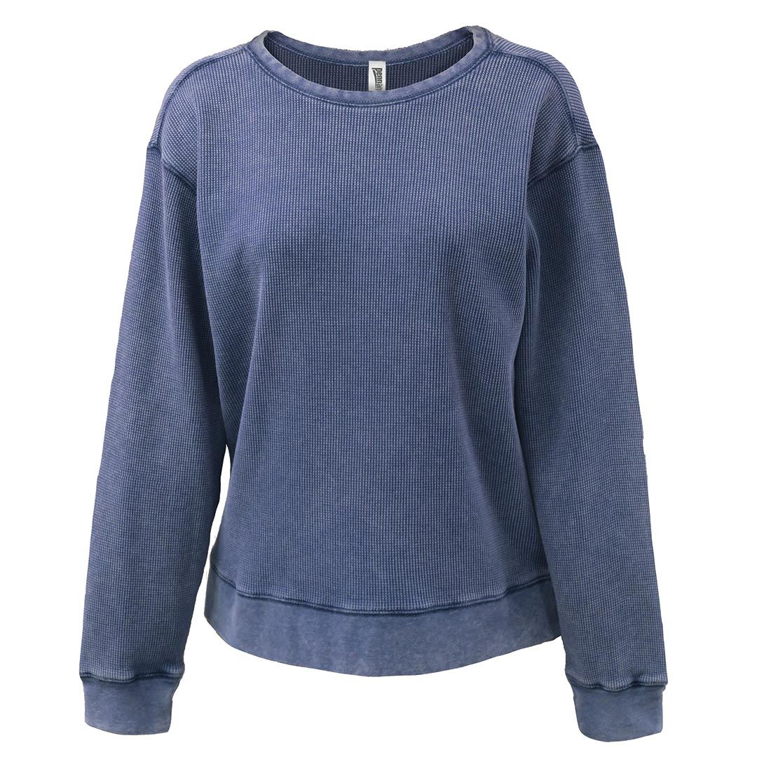 Pennant Women's Mini Waffle Crew Pennant Sportswear