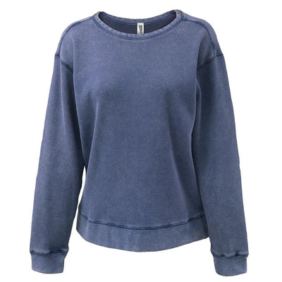 Pennant Women's Mini Waffle Crew