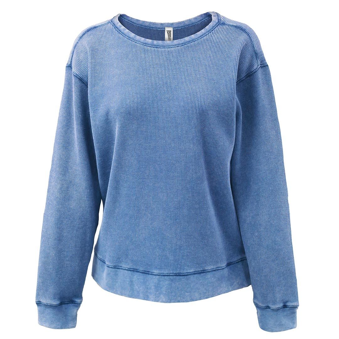 Pennant Women's Mini Waffle Crew Pennant Sportswear