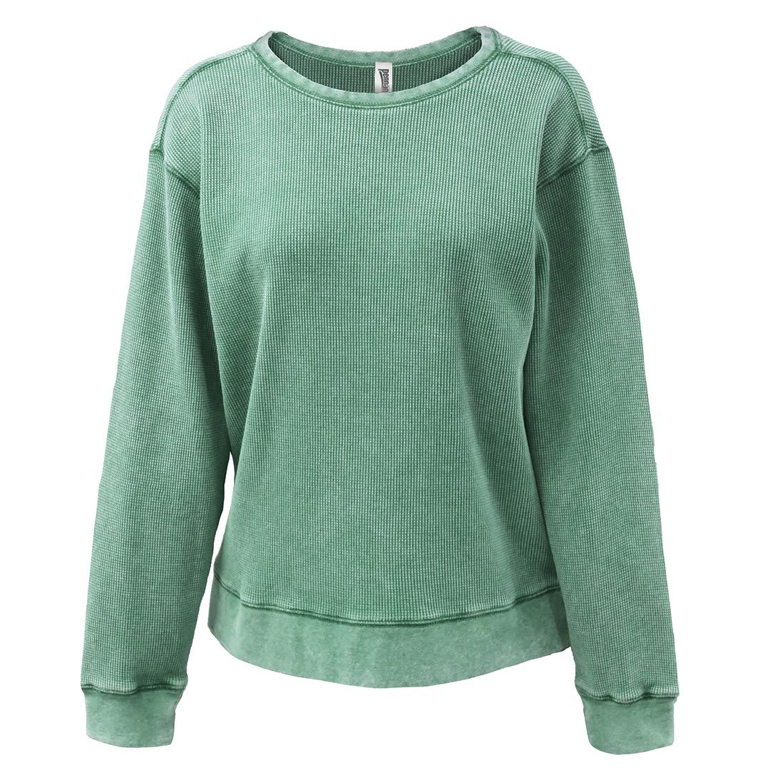 Pennant Women's Mini Waffle Crew Pennant Sportswear