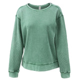 Pennant Women's Mini Waffle Crew Pennant Sportswear