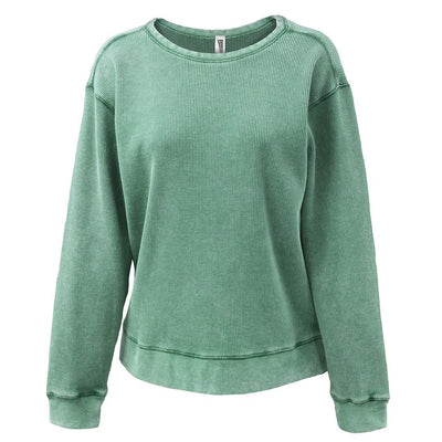 Pennant Women's Mini Waffle Crew