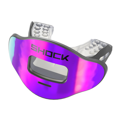 Shock Doctor Max Air Flow Iridescent Football Mouthguard Shock Doctor