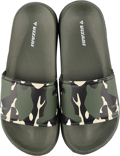 Vizari Kid's 'Camo SS' Soccer Slide Sandals For Boys and Girls