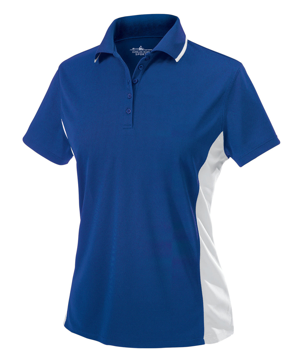 Charles River Women's Color Blocked Wicking Polo Charles River