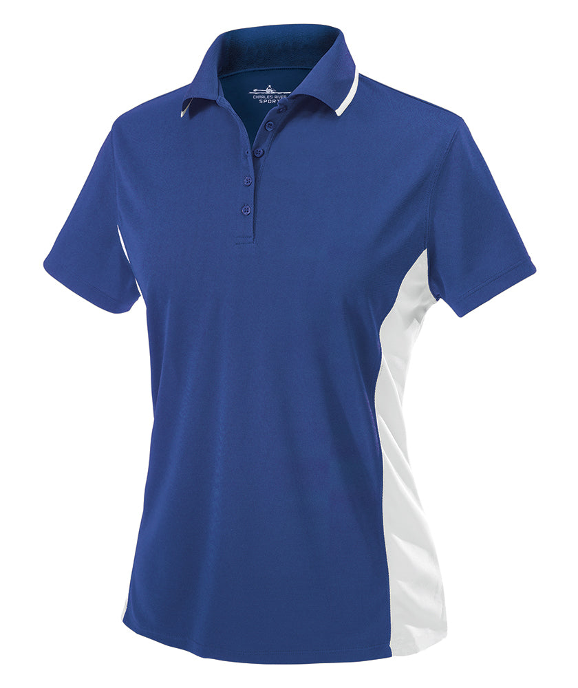 Charles River Women's Color Blocked Wicking Polo Charles River