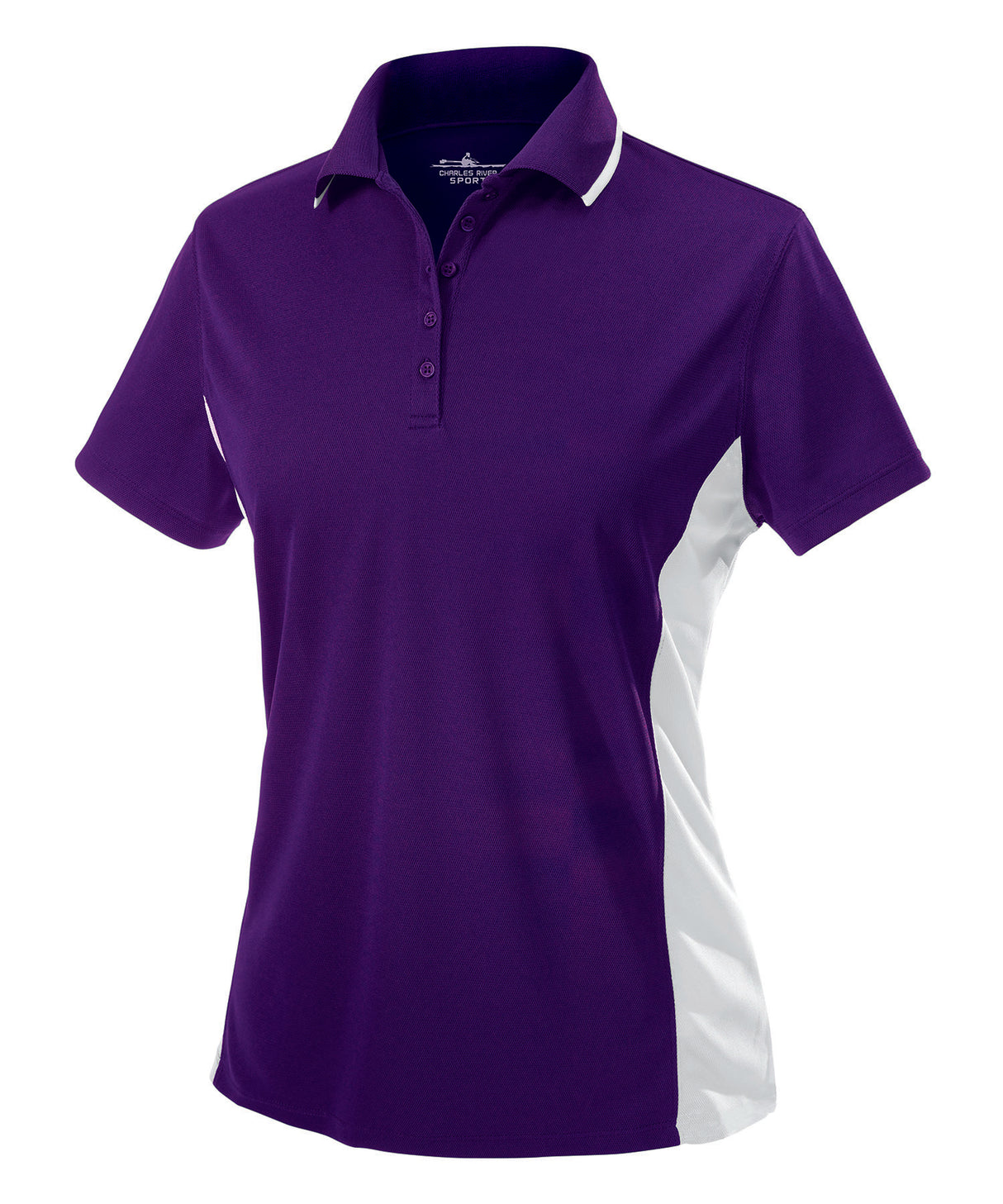Charles River Women's Color Blocked Wicking Polo Charles River