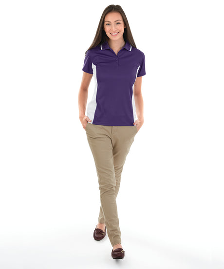 Charles River Women's Color Blocked Wicking Polo Charles River
