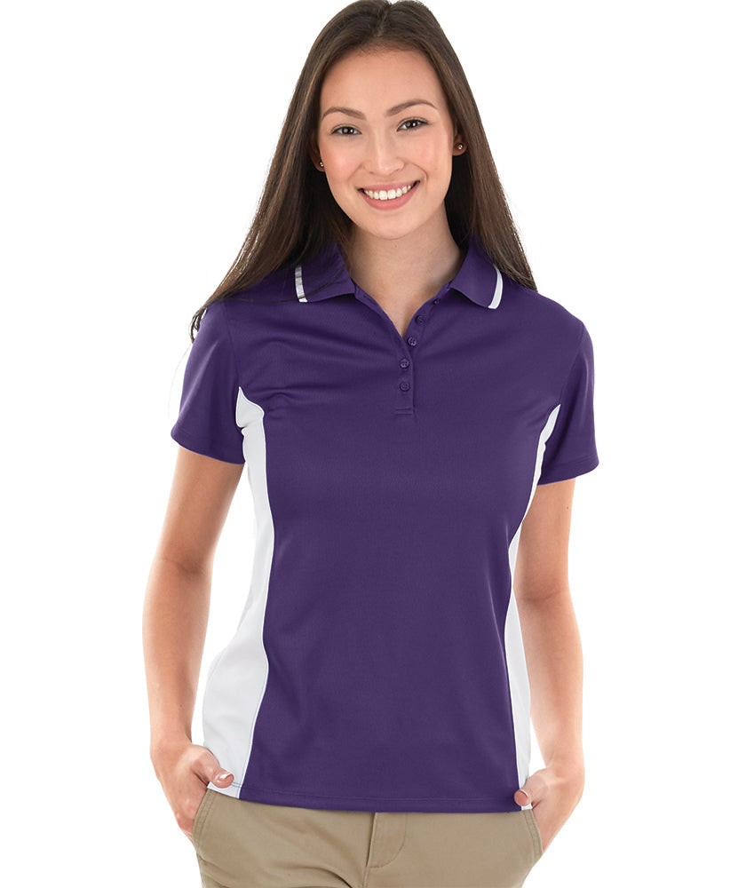 Charles River Women's Color Blocked Wicking Polo Charles River