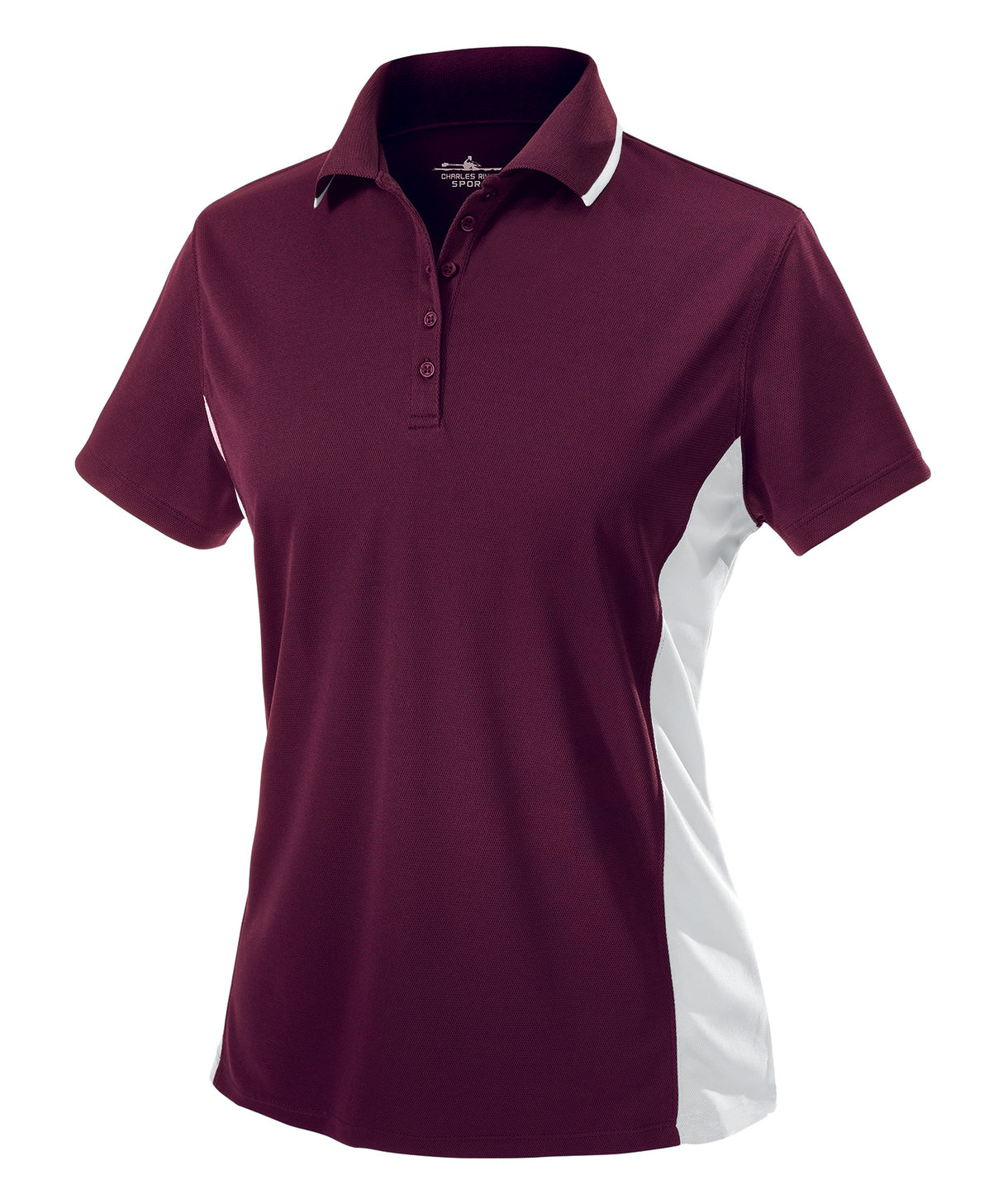 Charles River Women's Color Blocked Wicking Polo Charles River