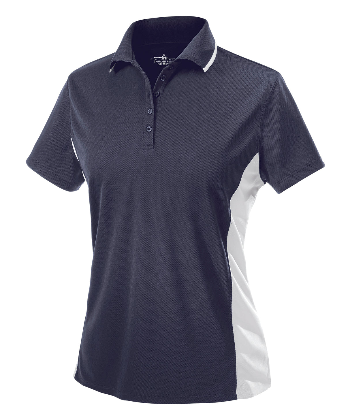 Charles River Women's Color Blocked Wicking Polo Charles River