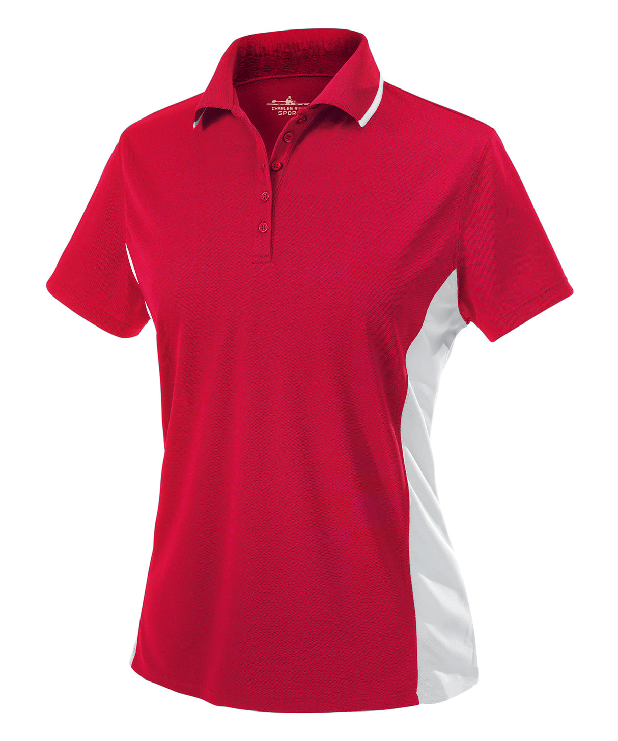 Charles River Women's Color Blocked Wicking Polo Charles River