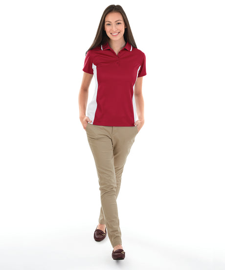 Charles River Women's Color Blocked Wicking Polo Charles River