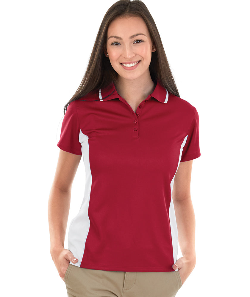 Charles River Women's Color Blocked Wicking Polo Charles River