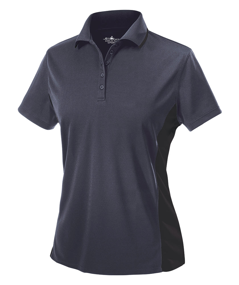 Charles River Women's Color Blocked Wicking Polo Charles River