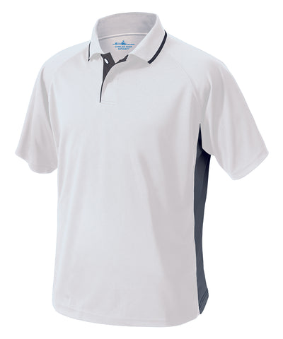 Charles River Men's Color Blocked Wicking Polo