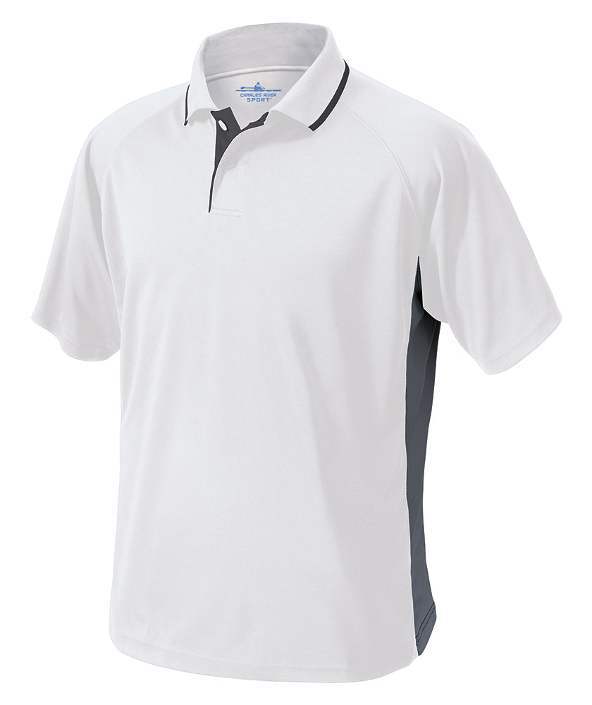 Charles River Men's Color Blocked Wicking Polo Charles River