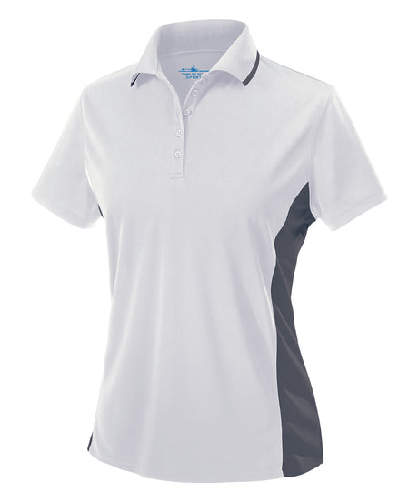 Charles River Women's Color Blocked Wicking Polo Charles River