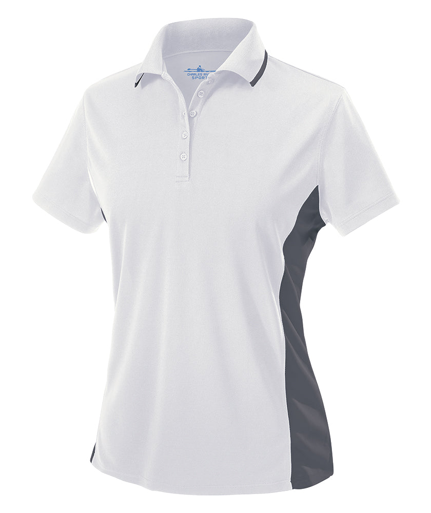 Charles River Women's Color Blocked Wicking Polo Charles River