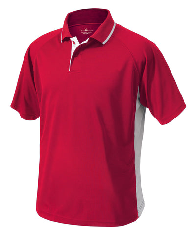 Charles River Men's Color Blocked Wicking Polo