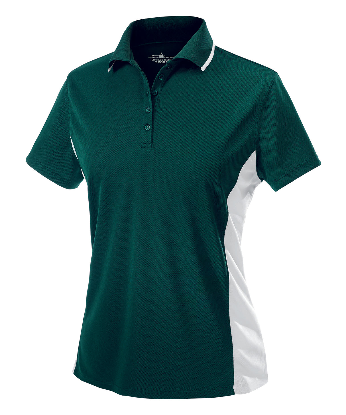 Charles River Women's Color Blocked Wicking Polo Charles River