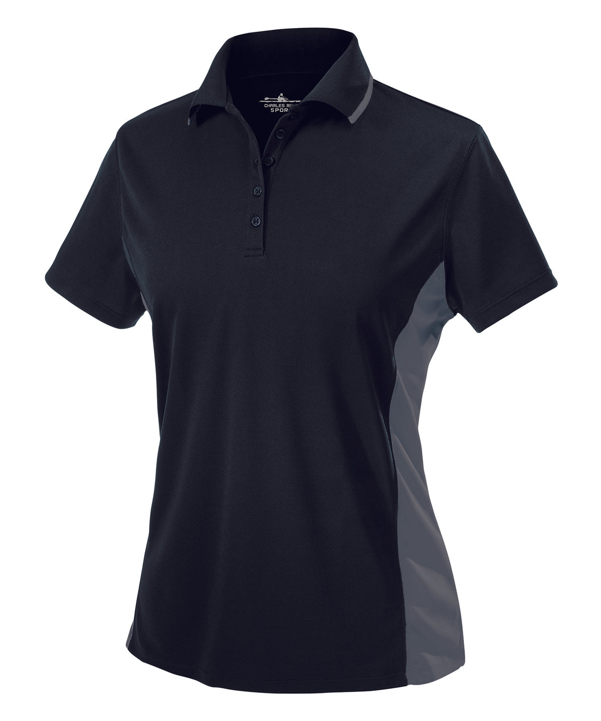 Charles River Women's Color Blocked Wicking Polo Charles River