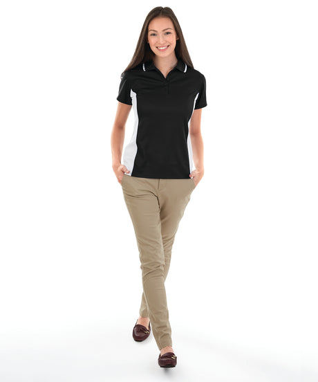 Charles River Women's Color Blocked Wicking Polo Charles River