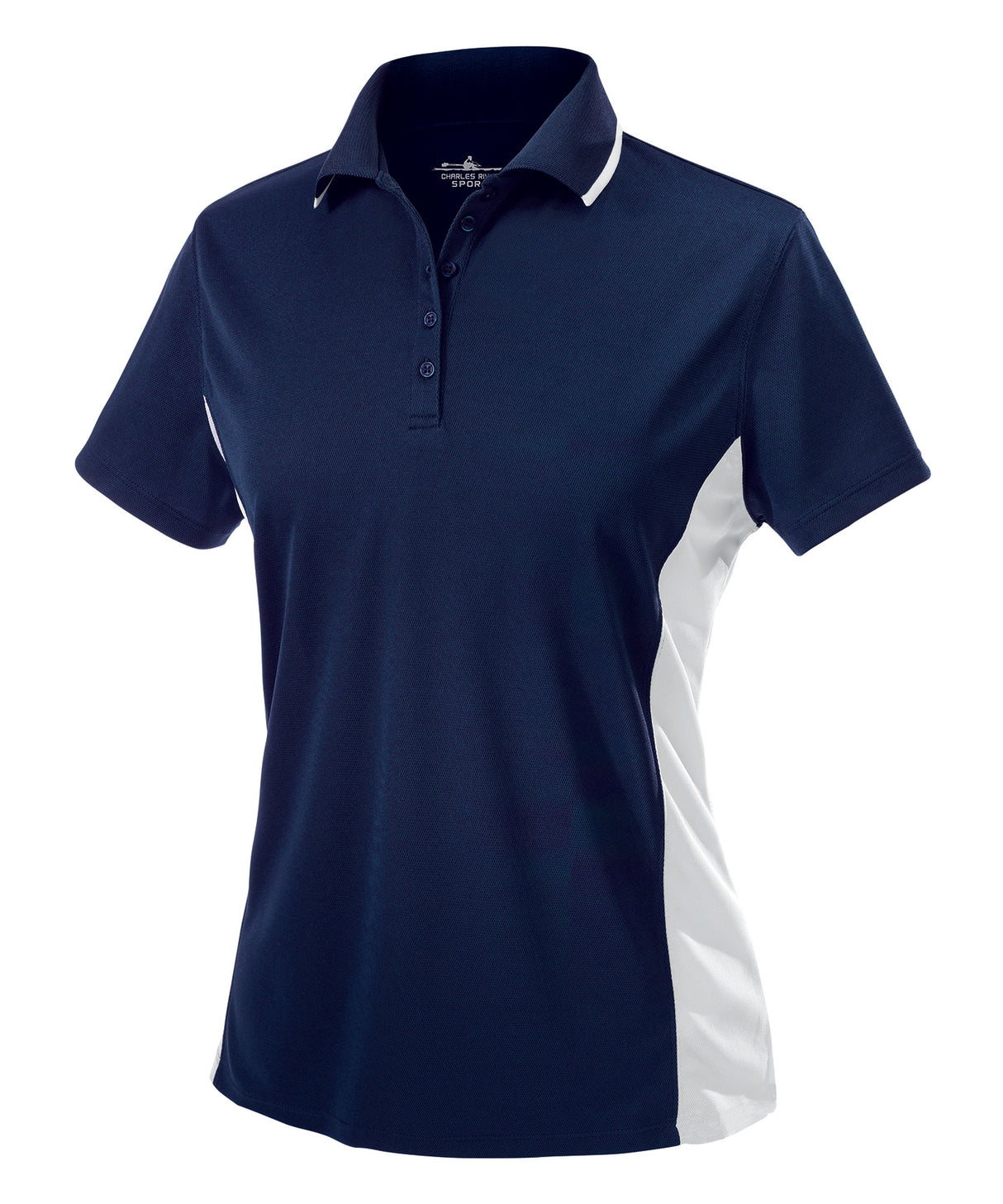Charles River Women's Color Blocked Wicking Polo Charles River
