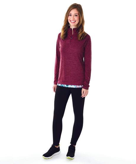 Charles River Women's Space Dye Performance Pullover Charles River