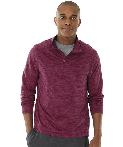 Charles River Men's Space Dye Performance Pullover