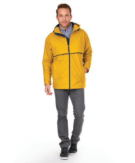 Charles River Men's New Englander Rain Jacket Charles River